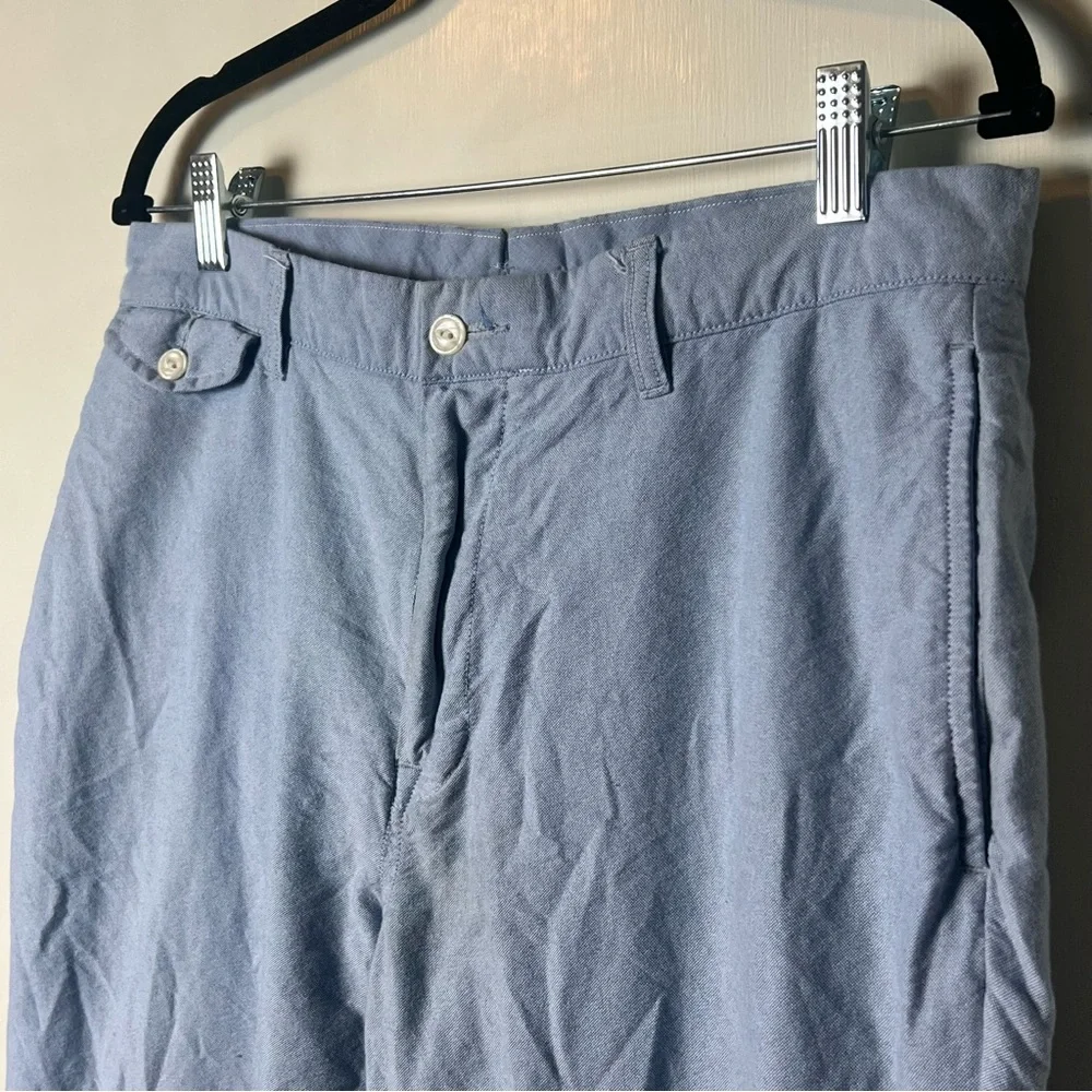 Polo Ralph Lauren Men's Classic Fit Blue Cotton Chino Trouser Pants Sz. 34x32